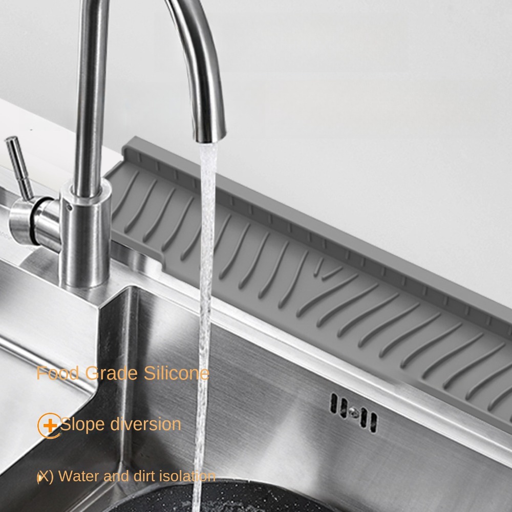 New Silicone Drain Mat Anti-sl - Silicone Tap Washer ulasan dan harga