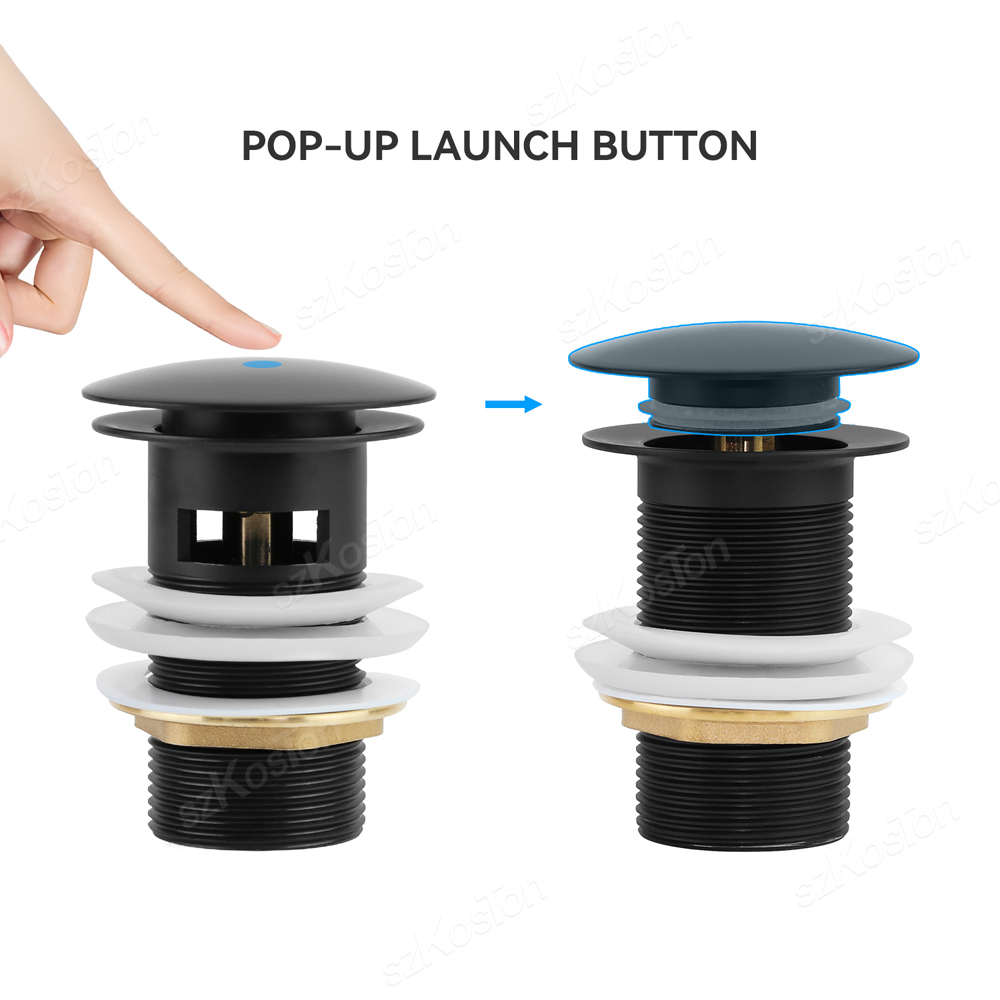 Bathroom Sink Stopper Washbasi - Drain Pipe Clip ulasan dan harga