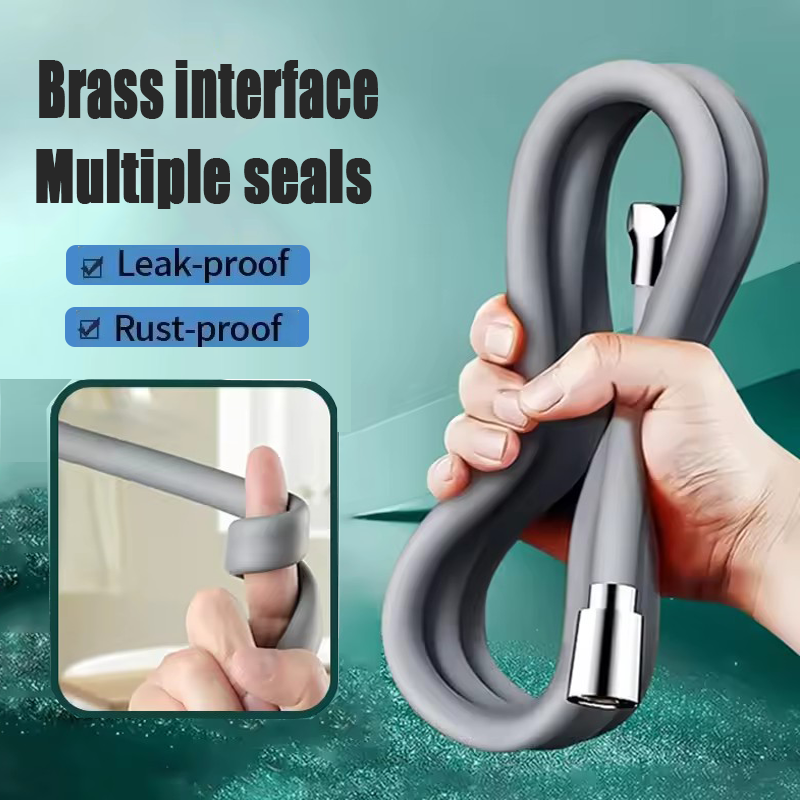 1.5/2M Bathroom Silicone Showe - Silicone Tap Washer ulasan dan harga