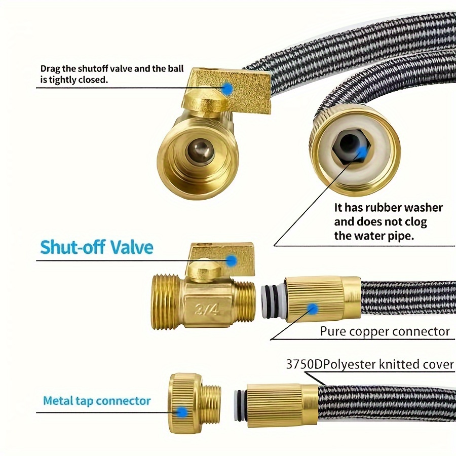 High Quality Expandable Garden - Flexible Hose Braided ulasan dan harga