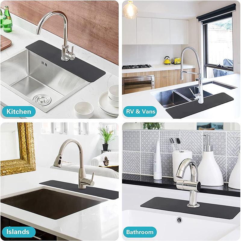 Upgraded Diatomite Sink Splash - Silicone Tap Washer ulasan dan harga