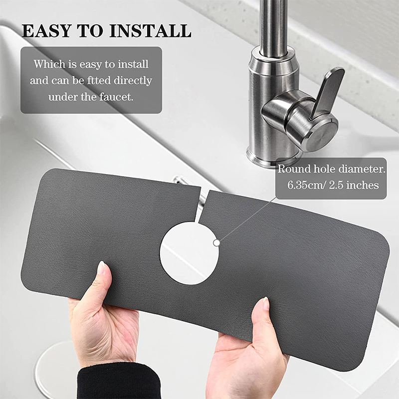 Upgraded Diatomite Sink Splash - Silicone Tap Washer ulasan dan harga
