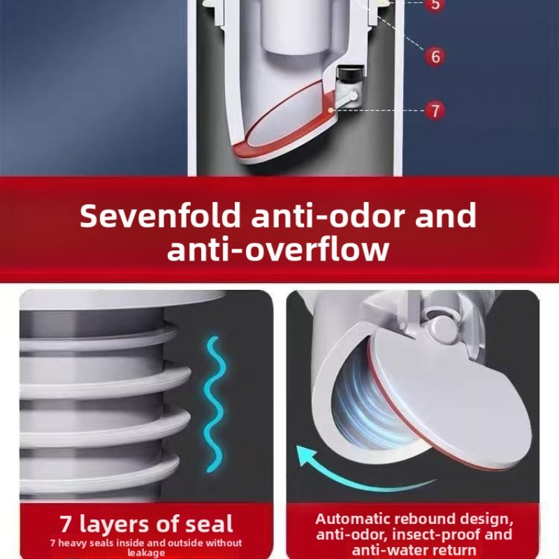 Sink Plug Sewer Pipe Sealing R - Drain Pipe Clip ulasan dan harga