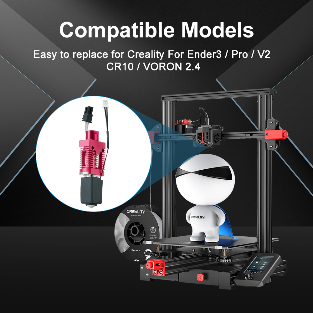 Upgrade Hotend Kit For Crealit - Creality Printer Ender 3 V3 ulasan dan harga